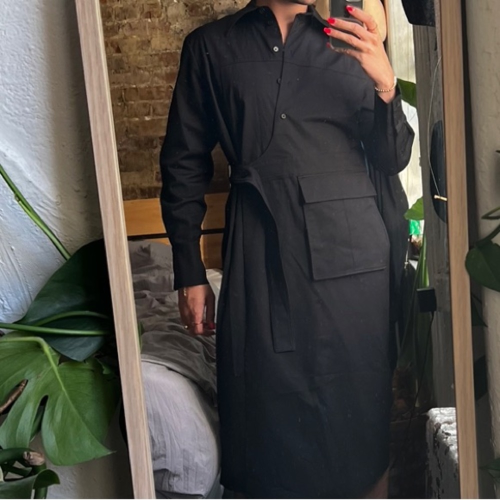 COS Black Shirt Dress Women’s Size 10